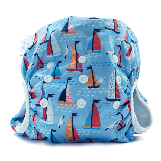 Sails & Seaguls, Reusable Swim Diaper - Adjustable 9-36 Months